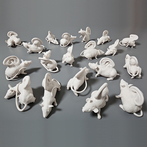 "quiet as a mouse" pedestal view