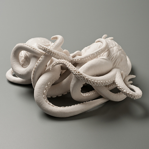 "entangled" back view